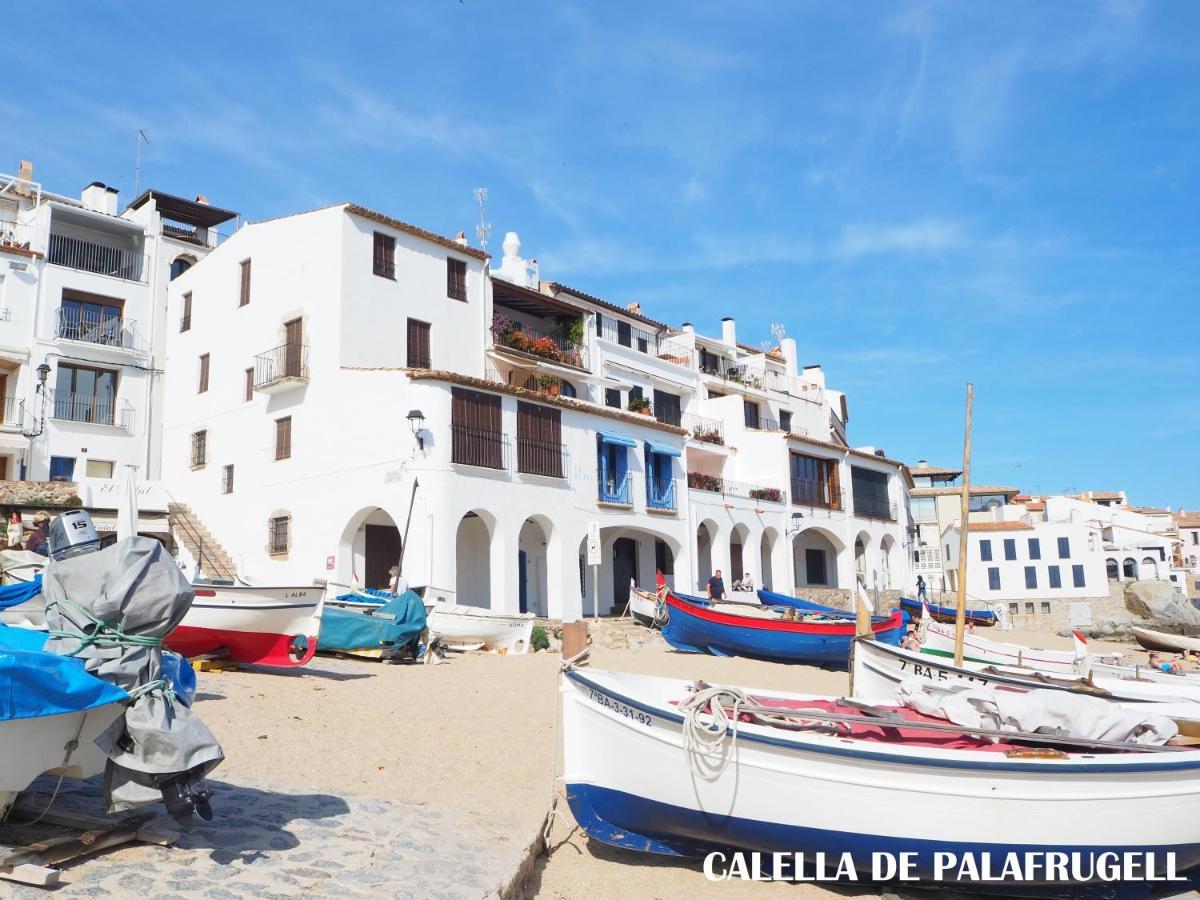 Apartament Amb Piscina I Aparcament - Baixos Amb Jardinet กาเลญา เด ปาลาฟรูเจล ภายนอก รูปภาพ